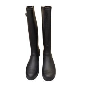 Black Polar Rain Boots - Hunter Look Alike - Size US 10